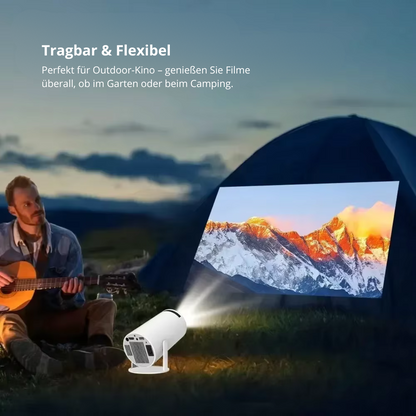 HY300 TRAGBARER MINI BEAMER HOME CINEMA 4K WI-FI