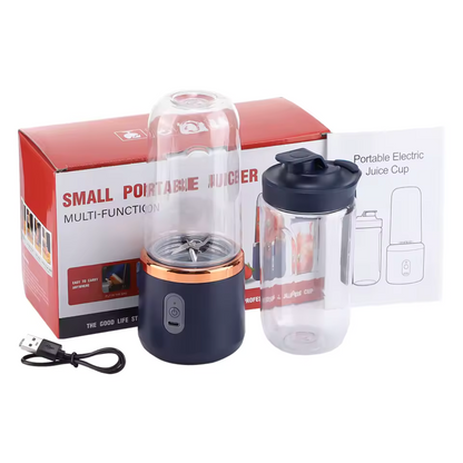 TRAGBARER SMOOTHIE-MIXER MIT 2 BECHERN