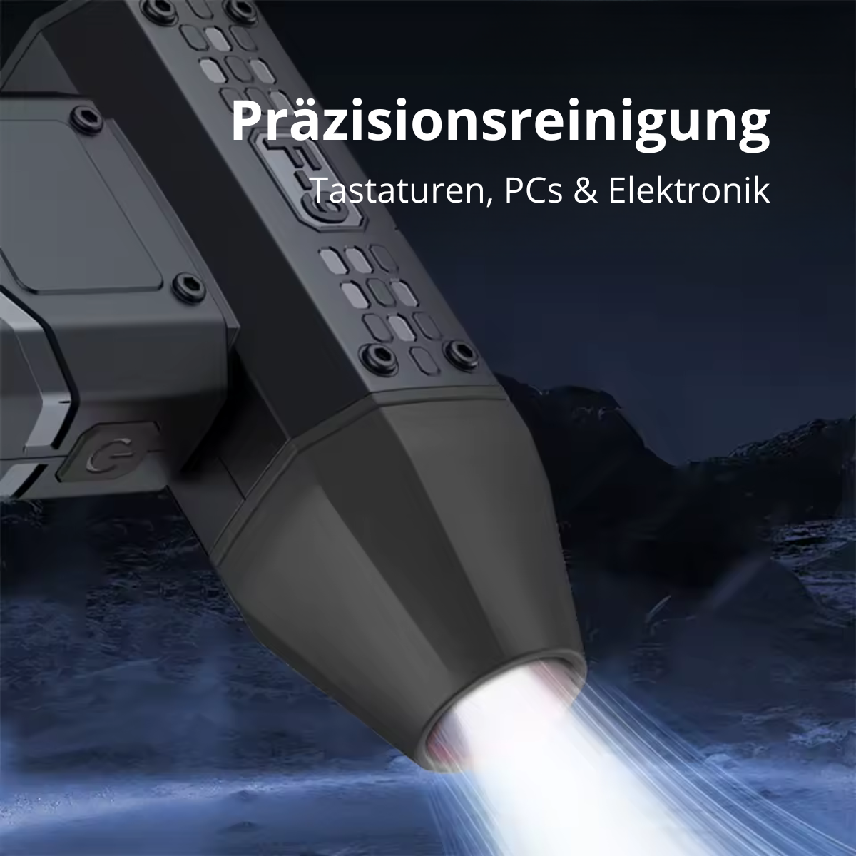 TURBO LUFTBLÄSER F16 – 800.000 U/min, 130 km/h