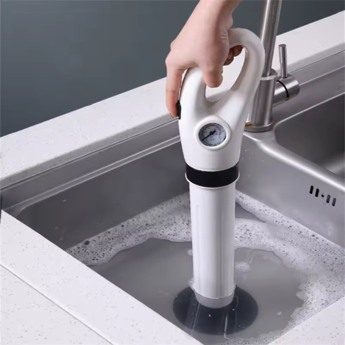 DRUCKLUFT-ABFLUSSREINIGER PRO