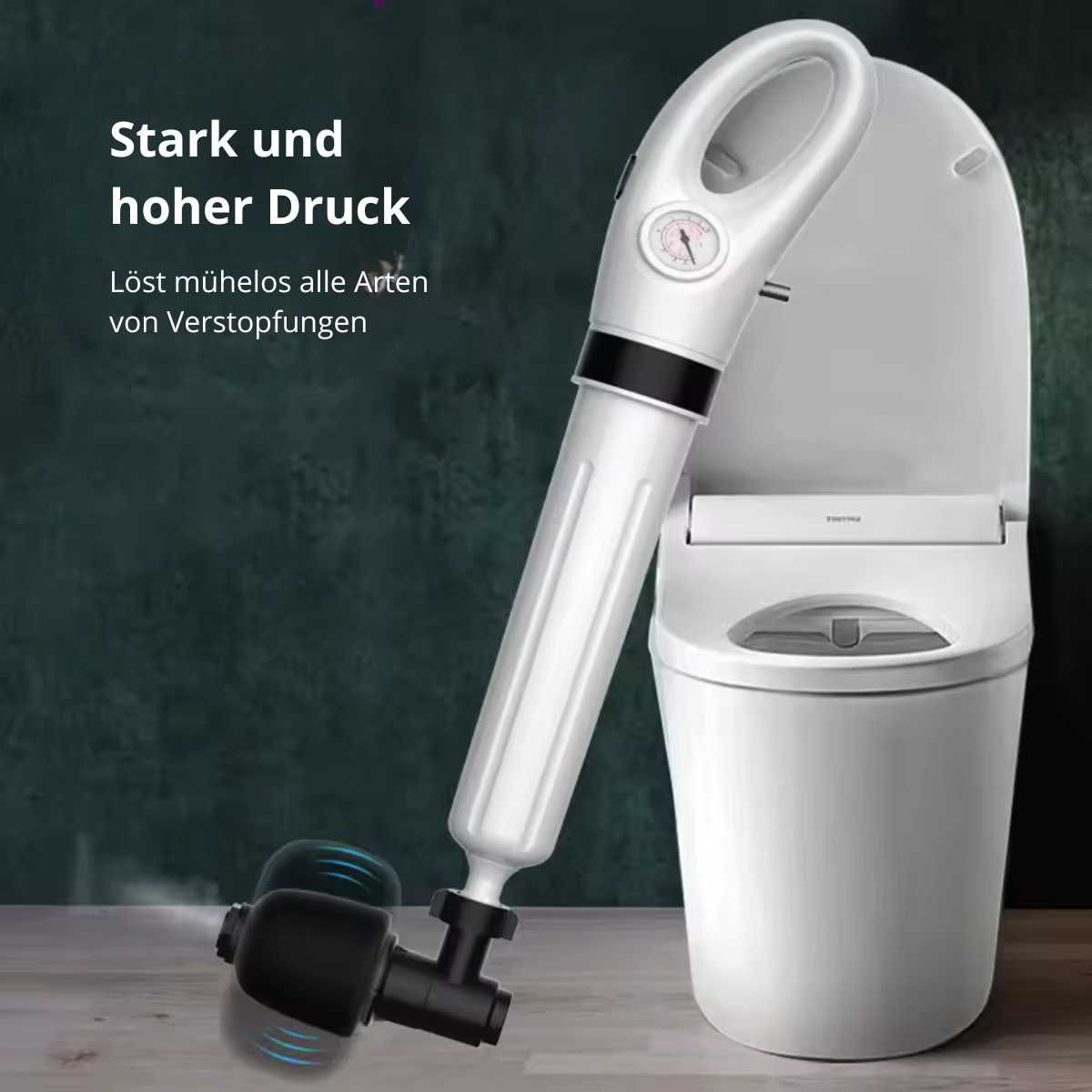 DRUCKLUFT-ABFLUSSREINIGER PRO