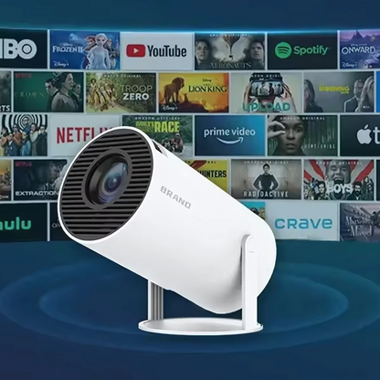 HY300 TRAGBARER MINI BEAMER HOME CINEMA 4K WI-FI